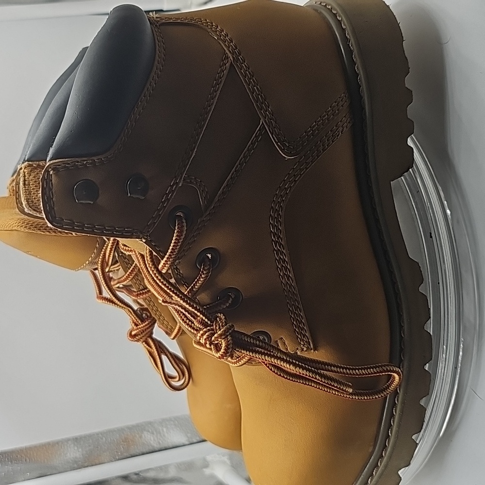 K Dexter Mens Work Boots Size 8 Water-Resistant Synthetic Upper & Rubber Sole - Picture 4 of 12